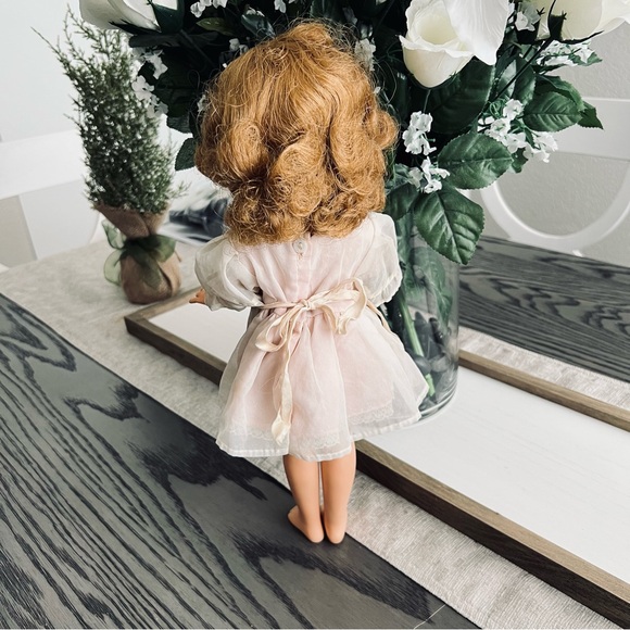 🍭 1950’s Vintage IDEAL Shirley Temple Doll ST-15 N Flirty Eyes 14” Jointed - Picture 7 of 11